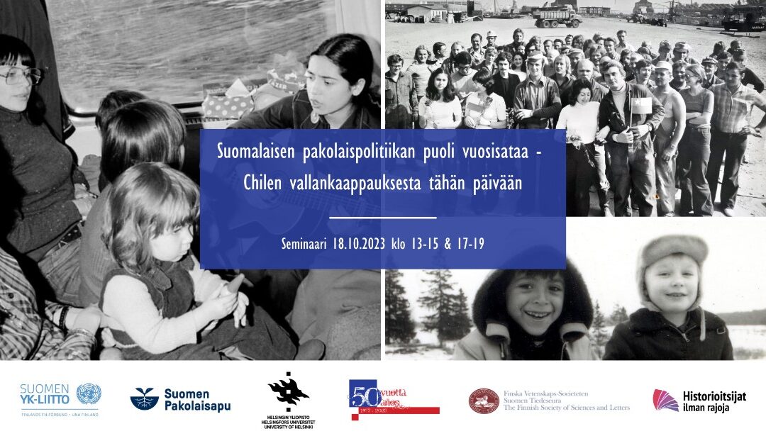 Suomalaisen pakolaispolitiikan puoli vuosisataa – Chilen vallankaappauksesta tähän päivään