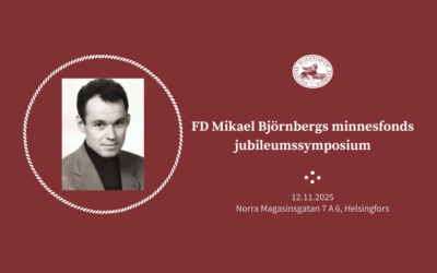 FT Mikael Björnbergin muistorahaston juhlasymposium