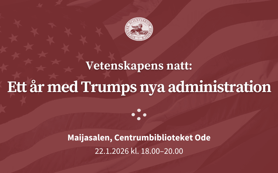 Vetenskapens natt: Ett år med Trumps nya administration