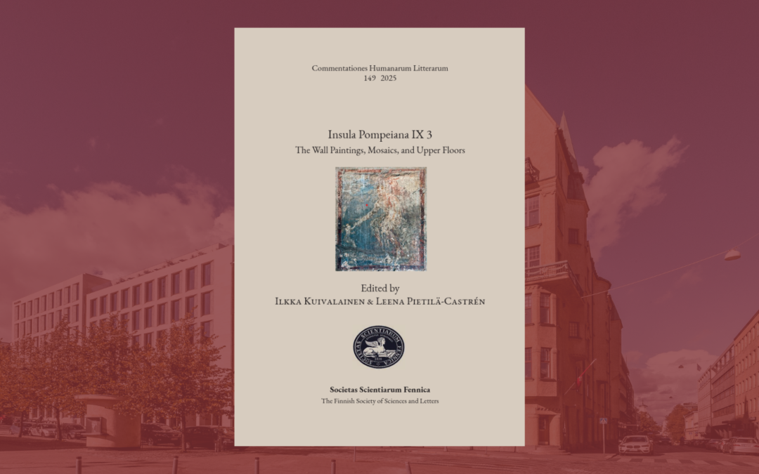 Ny vetenskaplig bok om utgrävningarna i Pompeji